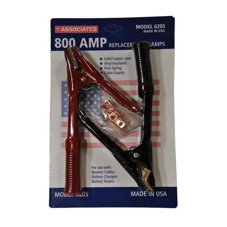 Associated Equipment Pair 800AMP Insulatd Clamps Kit-Access AE6205